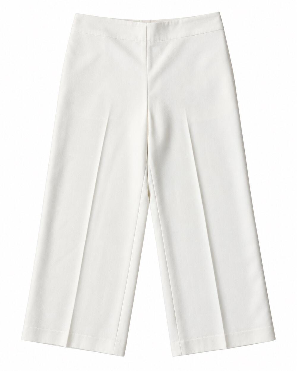 $595 Rachel Comey Wide Leg Mid-Rise White Pants - 4